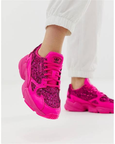 zapatillas en tinte rosa falcon de adidas originals